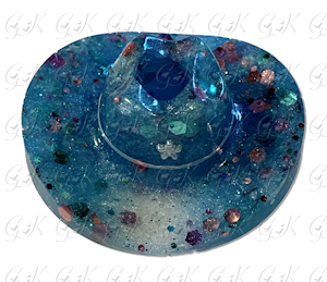 Cowboy Hat Straw Charm
