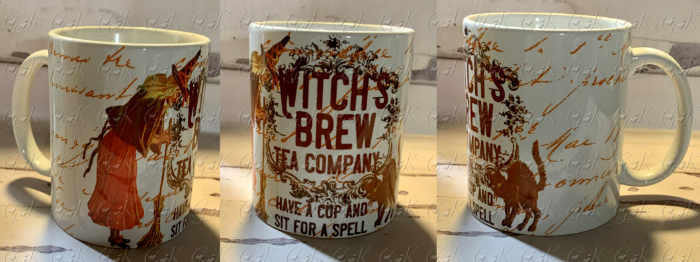 Coffee Mugs, Witches Brew Tea Company