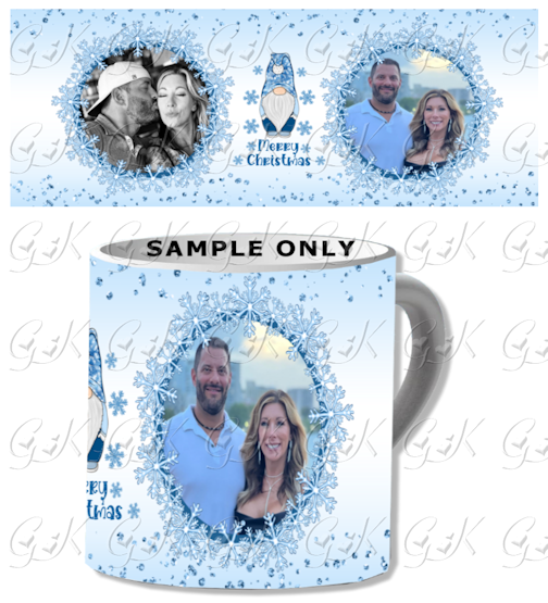 Coffee Mugs, Merry Christmas Gnome Photo