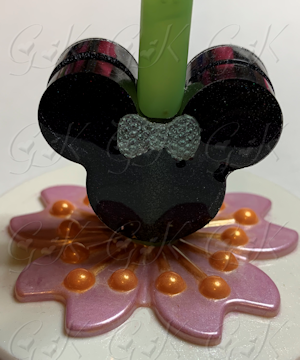 Mouse Ears Straw Charm