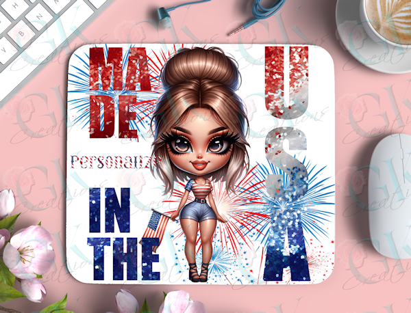 Mouse Pads, American Girls