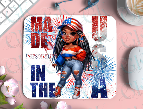 Mouse Pads, American Girls