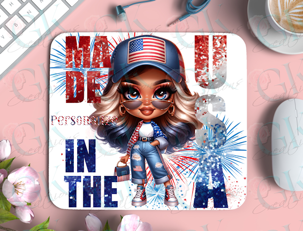 Mouse Pads, American Girls