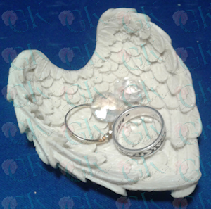 Angel Wings Trinket Dish