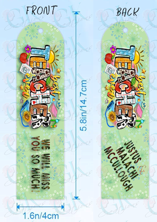 Bookmarks, Best Teacher Ever