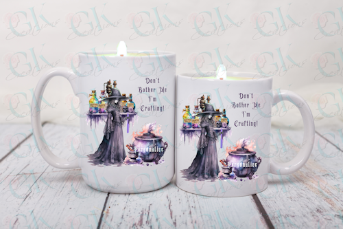 Coffee Mugs, Don't Bother Me I'm Crafting