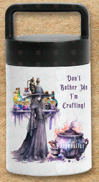 Insulated Food Jar 13oz. Don't Bother Me, I'm Crafting