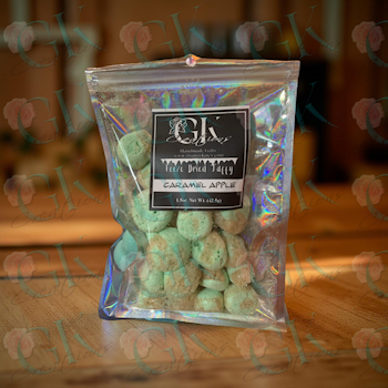 Freeze Dried Taffy, Caramel Apple