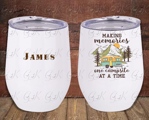 Stemless Cup, Making Memories...