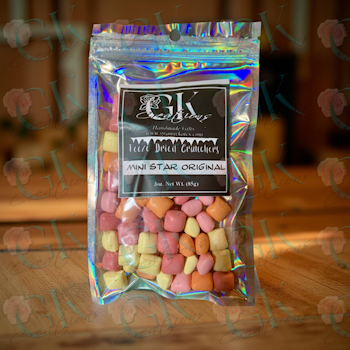 Freeze Dried Candy, Mini Star Crunchers