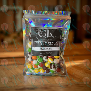 Freeze Dried Candy, Rainbow Crunchers