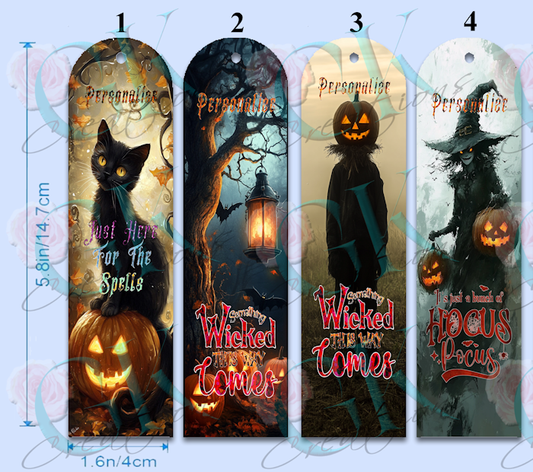Bookmarks, Vintage Spooky Halloween