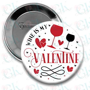 Snarky Valentine Magnet or Pin 1