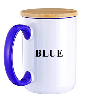 15oz Color Mugs With Bamboo Lid, Little Peeps