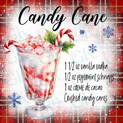 Coaster Set, Holiday Drink Recipes