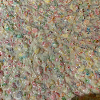 Bark, White Chocolate, Fruity Pebble Crunch
