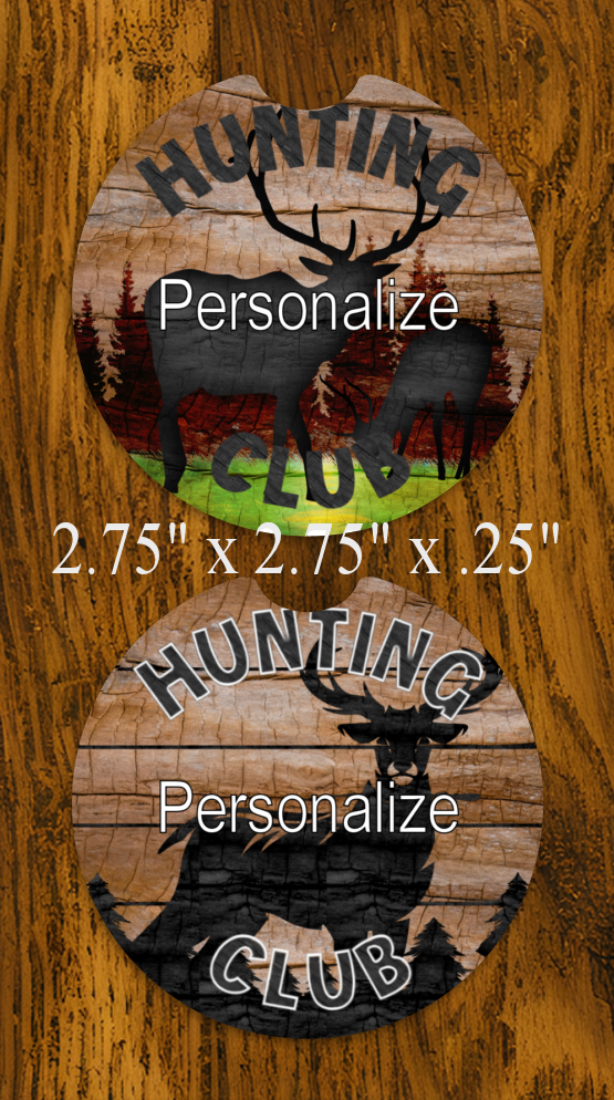 Coaster Set, Hunting 1