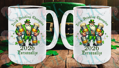 Coffee Mugs, Irish Drinking Champion