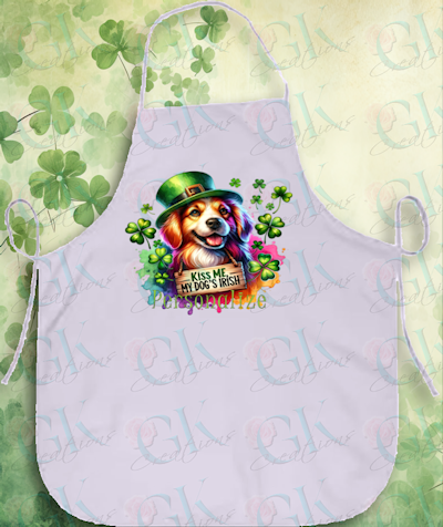Apron, Kiss Me My Dog is Irish