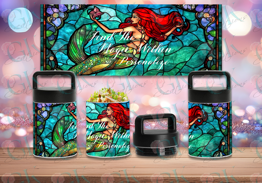 Insulated Food Jar 13oz. Magical Little Mermaid