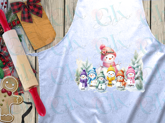 Apron, My Little Snowmen