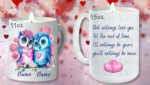Coffee Mugs, Owl Love You