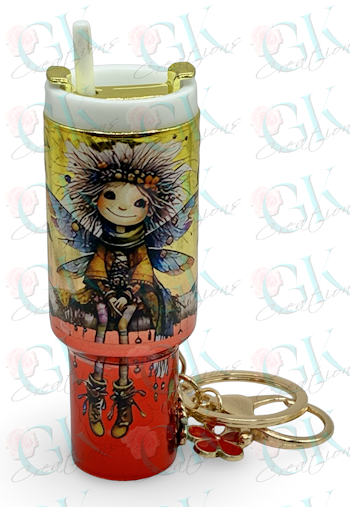 Keychain, Mini Tumbler, Woodland Elves