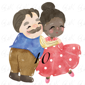Old Couple Love Tote Bags