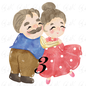 Old Couple Love Tote Bags