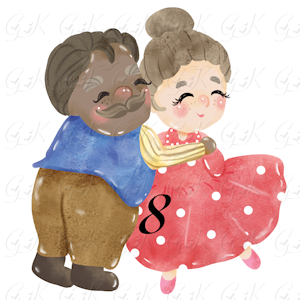 Old Couple Love Tote Bags