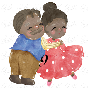 Old Couple Love Tote Bags