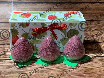 Strawberry Guest Soap Set