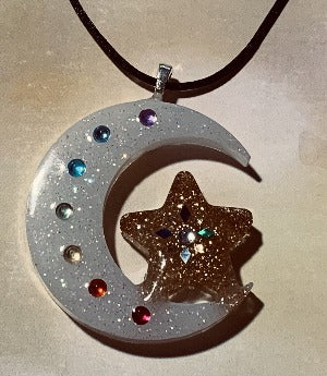 Moon Star Chakra Pendant