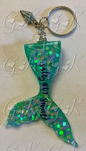 Mermaid Tail Keychain