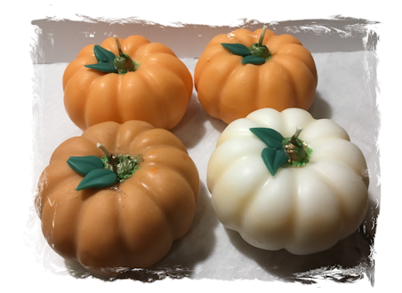 Fall Mini Pumpkin Candle