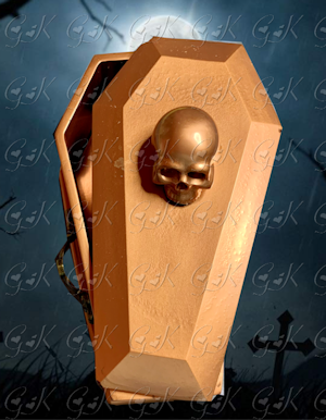 Coffin Trinket Box