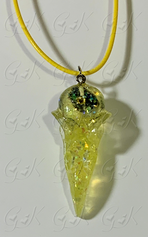 Raven Skull Pendant
