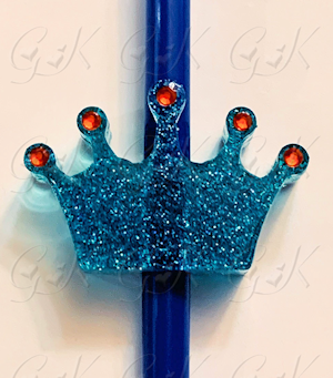 Crown Straw Charm