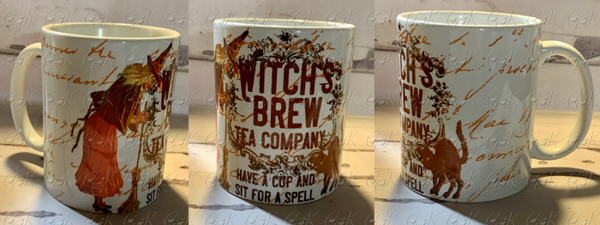 Coffee Mugs, Witches Brew Tea Company