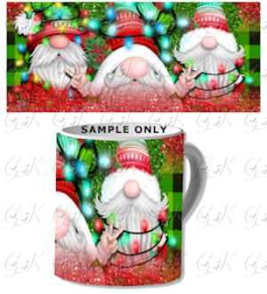 Copy of Coffee Mugs, Christmas Lights Gnomes