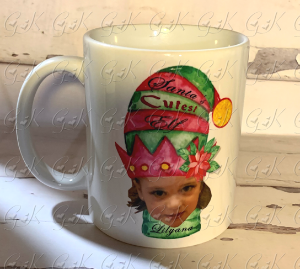 Coffee Mugs, Custom Elf Photo Mug
