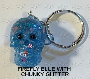 Skull Key Keychain