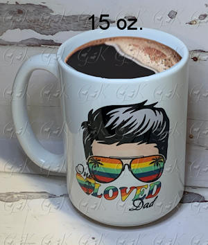 Coffee Mugs, One Loved Dad