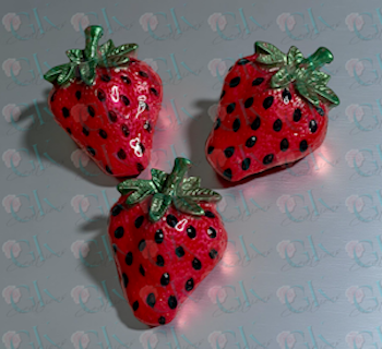 Strawberry Resin Magnet