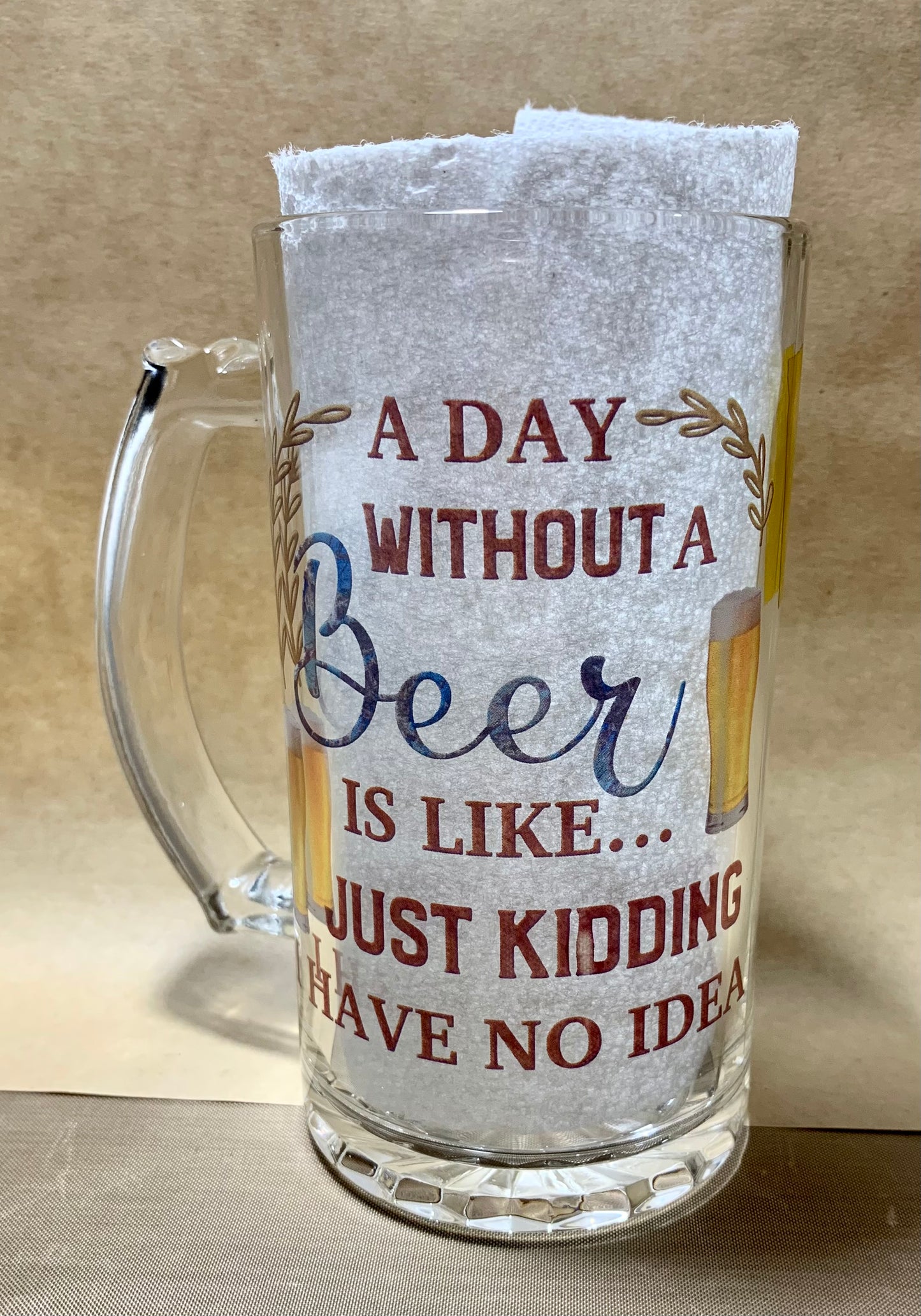 Funny Printed Beer Mugs