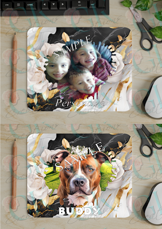 Mouse Pads, Gold Rose Photo