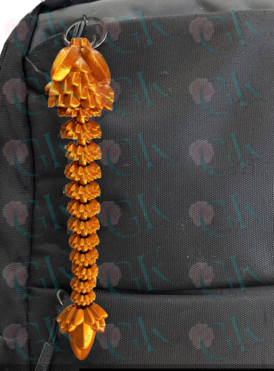 3D Print Articulated Snake Keychain