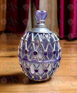 Fabergé Style Egg Trinket Box