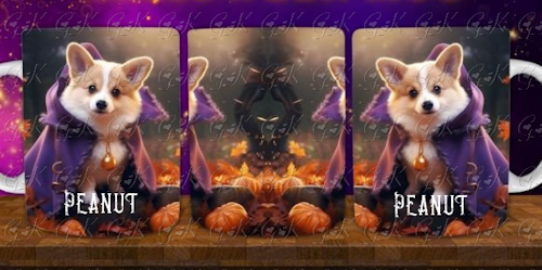 Coffee Mugs, Halloween Dogs Full Wrap