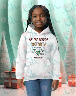 Youth Unisex Heavy Weight Hoodie, Jingle Juice